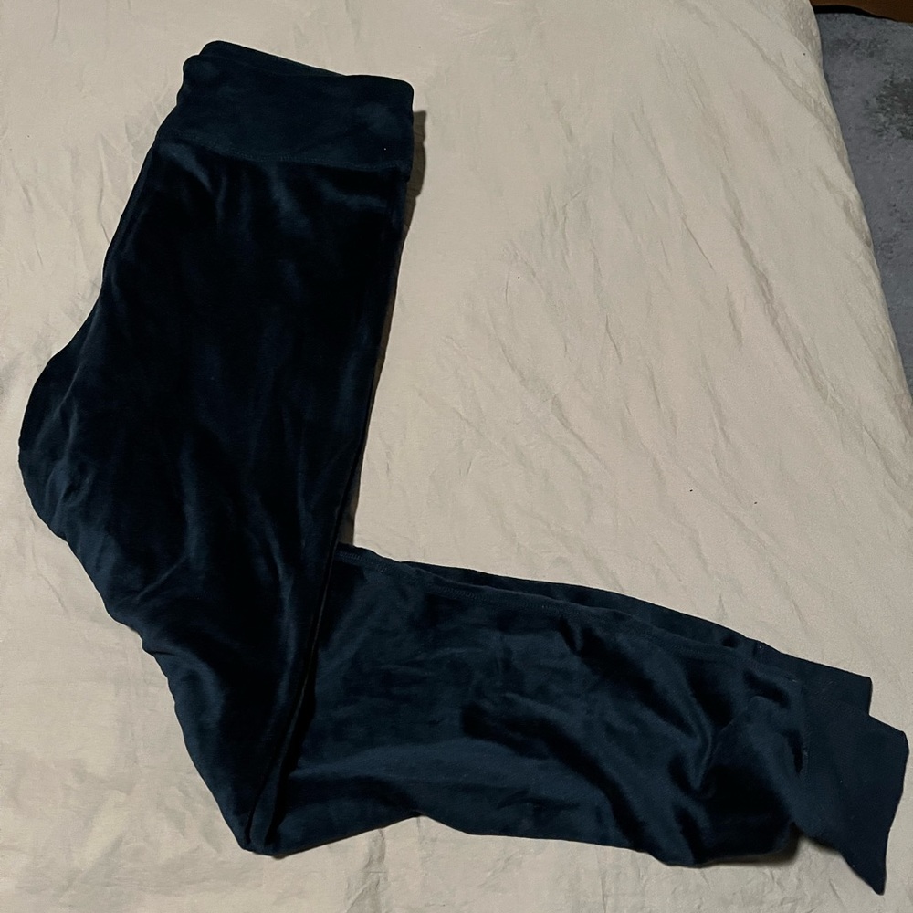 Velvet leggings